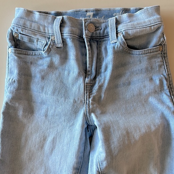 7 for all Mankind Ankle Givenevere Size 23 Light wash Denim - Picture 3 of 10